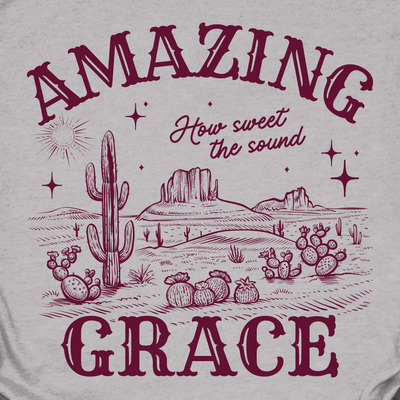 Amazing Grace Western Tee