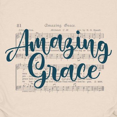 Amazing Grace Hymnal Tee