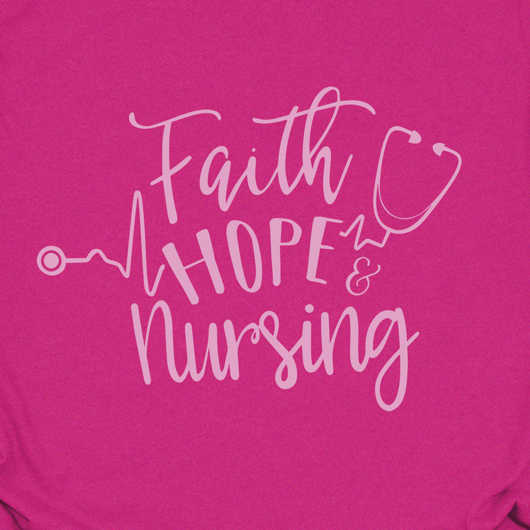 Faith Hope Nursing Tee