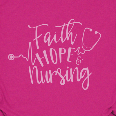 Faith Hope Nursing Tee