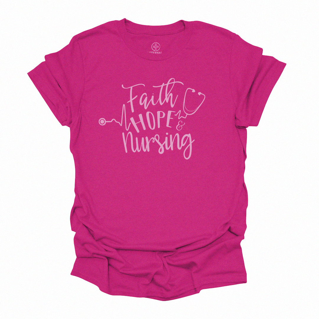 Faith Hope Nursing Tee