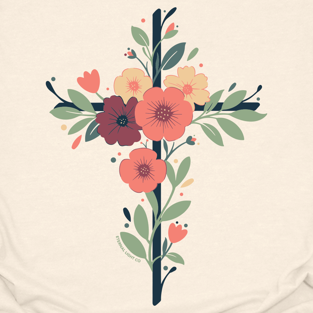 Flower Cross Tee