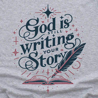 God Is Writing Tee