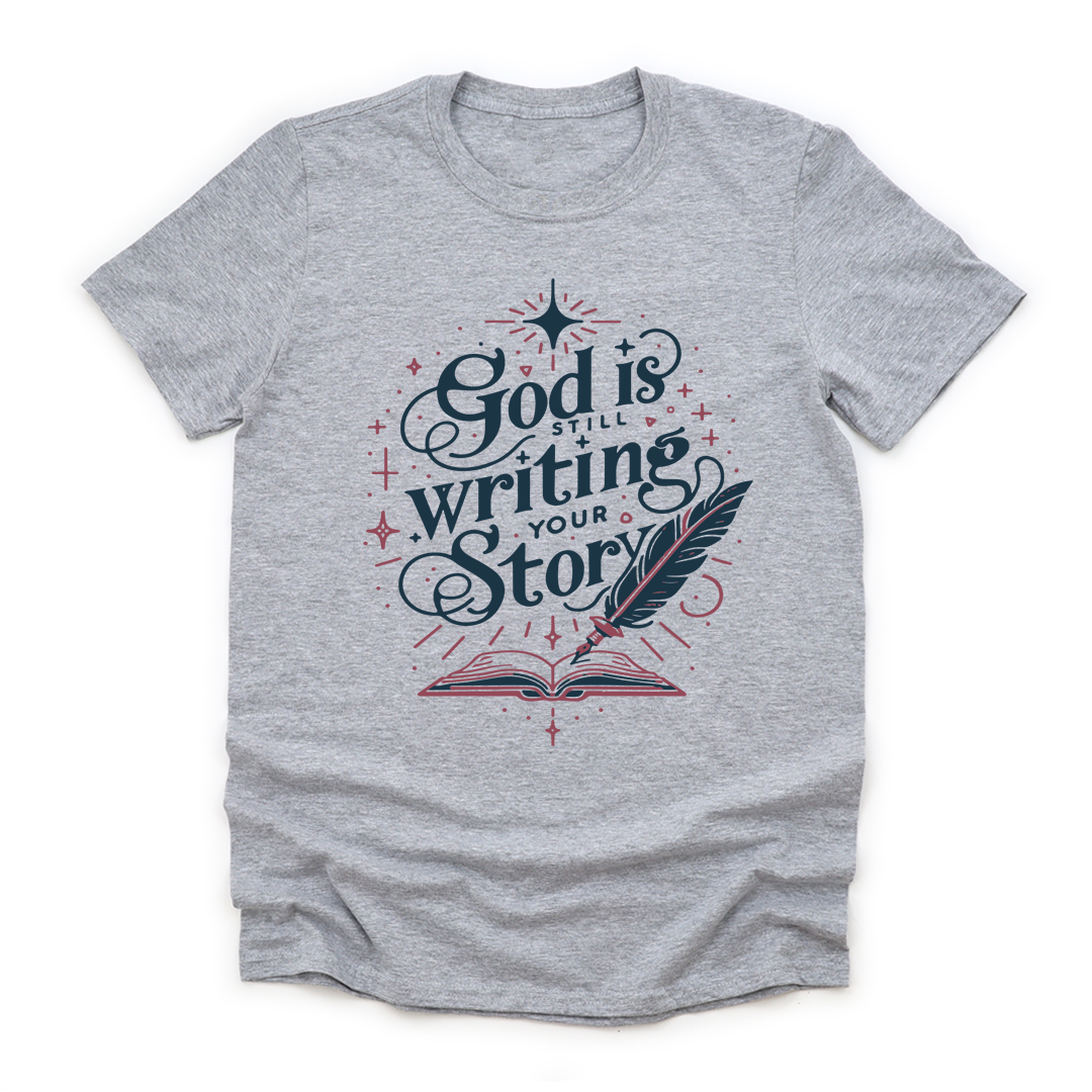 God Is Writing Tee