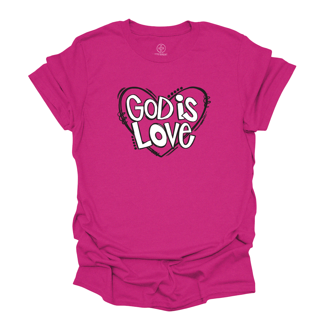 God Is Love Tee – Eternal Light Co