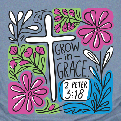 Grow In Grace Groovy Flower Tee