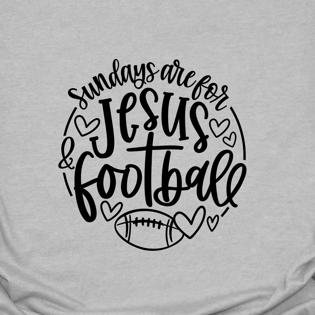 Jesus and Football Tee