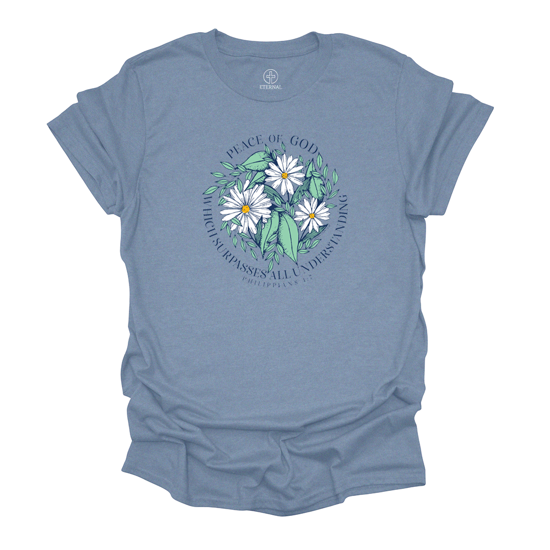 Peace of God Floral Tee