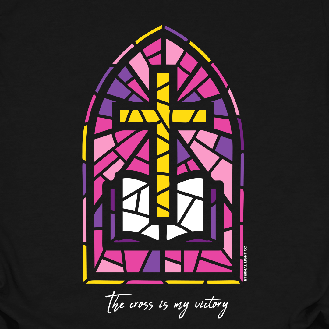 Stained Glass Cross Tee