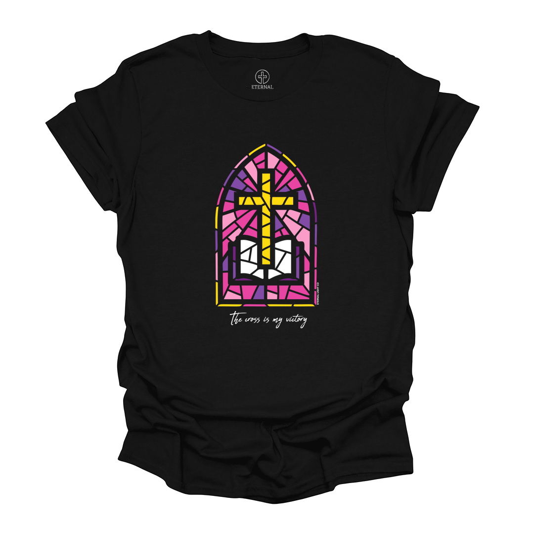 Stained Glass Cross Tee