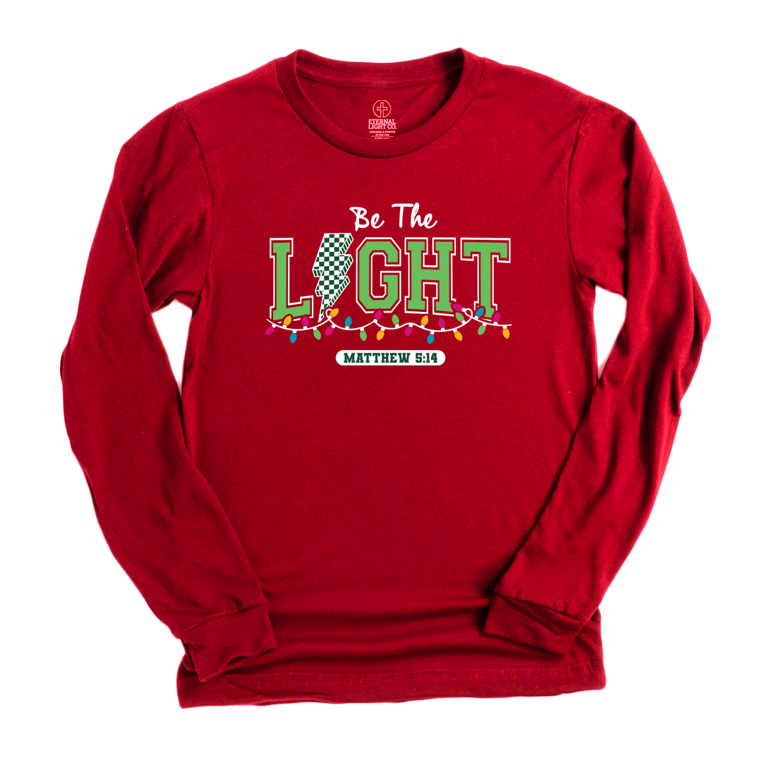 Be The Light Christmas Long Sleeve