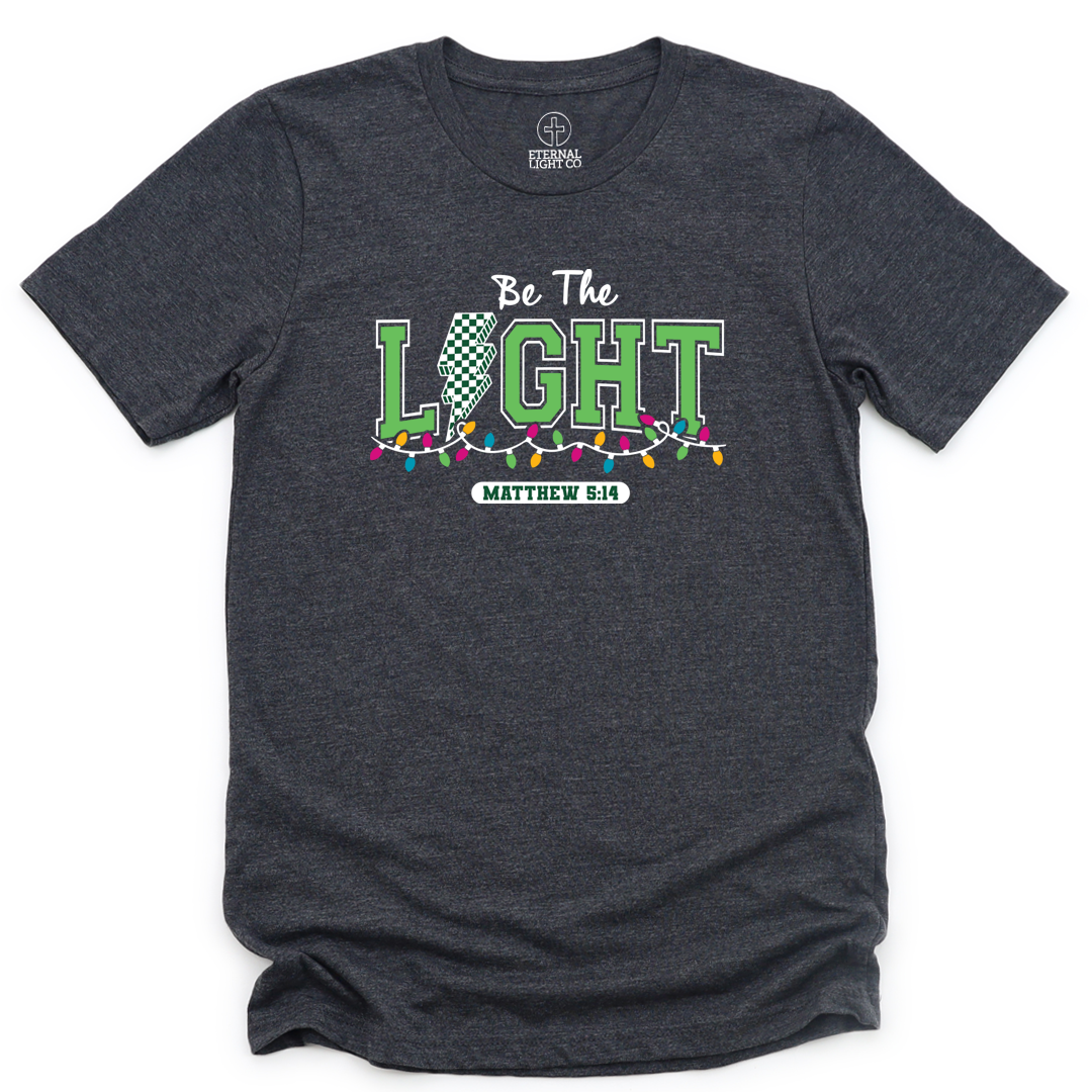 Be The Light Christmas Tee