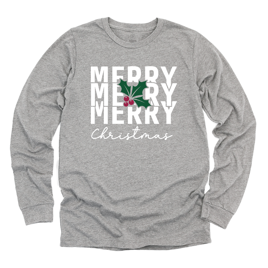 Merry Christmas Long Sleeve