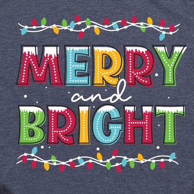 Merry and Bright Lights Long Sleeve