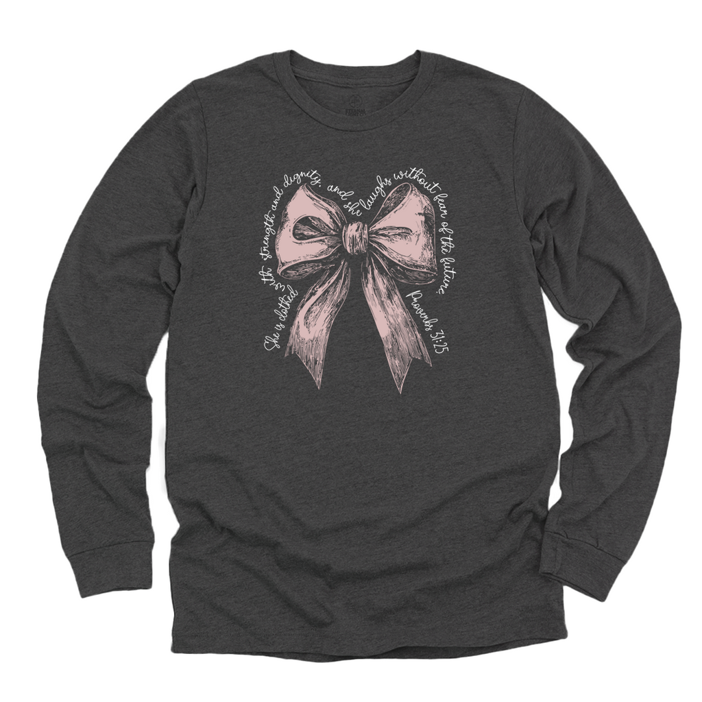 Proverbs 31 Bow Long Sleeve