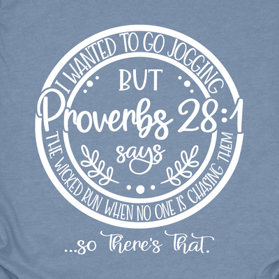 Proverbs 28:1 Tee