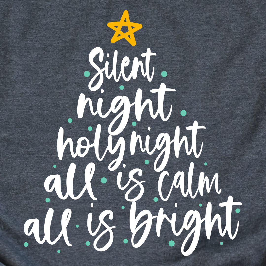 Silent Night Tree Sweatshirt