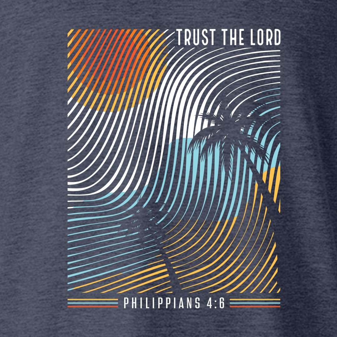 Trust In The Lord Palm Tree Tee