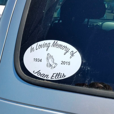 FREE Personalized In Loving Memory Decal *Add Any Other Item To Cart To Unlock FREE Price. Limit 1*